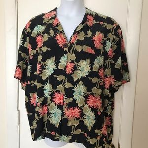 Sandra Roth Tropical Silk Top